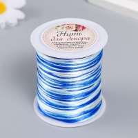 Шнур для творчества "Голубое небо" намотка 90&plusmn;2 м толщина 1 мм 7х5,6х5,6 см