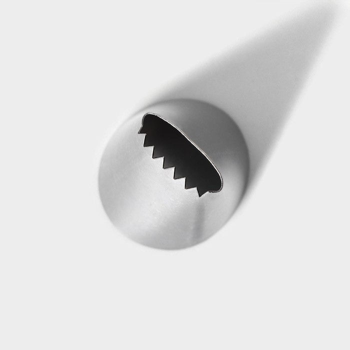 Насадка кондитерская KONFINETTA &laquo;Плетение&raquo;, d=3 см, выход d=2 см, нержавеющая сталь