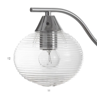 Люстра "Харми" 3хE27 40Вт серебро 58х58х41 см BayerLux Люстра "Харми" 3хE27 40Вт серебро 58х58х41 см BayerLux