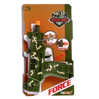 Автомат &laquo;УЗИ&raquo;, световые и звуковые эффекты, работает от батареек, МИКС