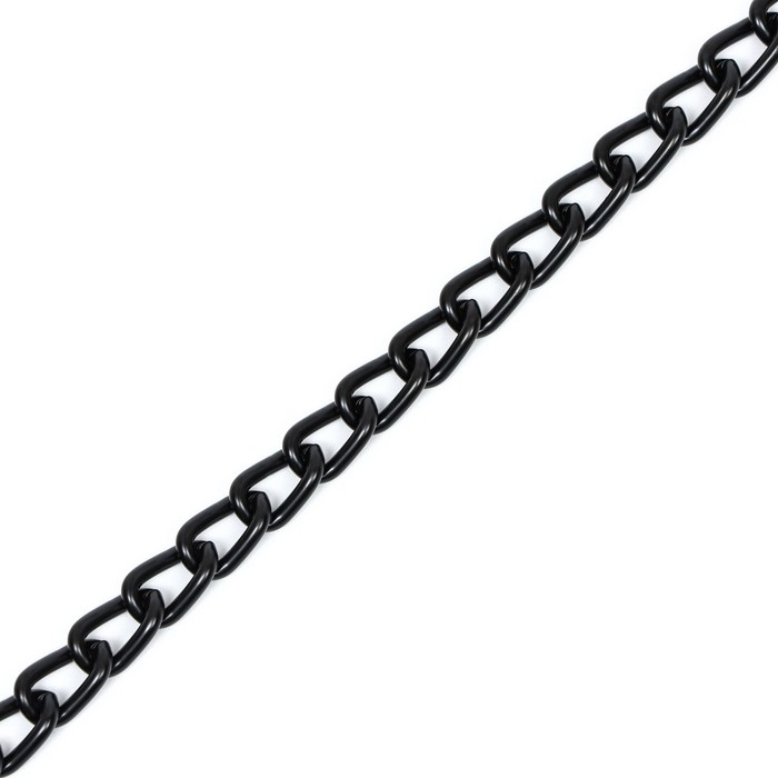 Ошейник - удавка металлический однорядный, 65 см, толщина проволоки 3,5 мм, черный Ошейник - удавка металлический однорядный, 65 см, толщина проволоки 3,5 мм, черный