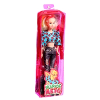 Кукла в пенале &laquo;Жаркое лето&raquo;, джинсы и топ