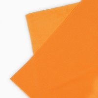 Лоскут для рукоделия, плюш, оранжевый, 50 &times; 50 см