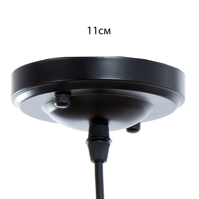 Светильник BayerLux "Киотт" 1хЕ27 черный 28х10х63см