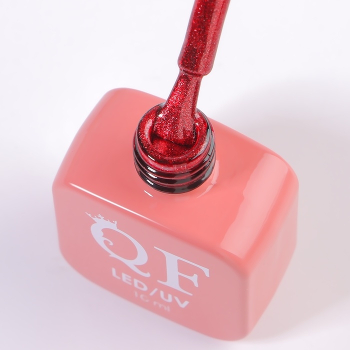 Гель лак для ногтей &laquo;CAT`S EYE NEON&raquo;, 3-х фазный, 10 мл, LED/UV, цвет красный (46)