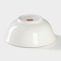 Соусник фарфоровый «Золотая линия», 240 мл, d=10,5 см, цвет белый Соусник фарфоровый «Золотая линия», 240 мл, d=10,5 см, цвет белый