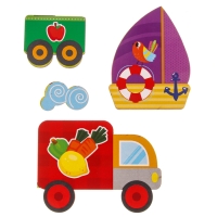 Головоломка «Учим транспорт» Головоломка «Учим транспорт»