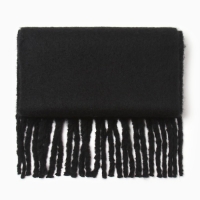 Шарф зимний объемный с кистями MINAKU 210*38+18 см цвет чёрный Шарф зимний объемный с кистями MINAKU 210*38+18 см цвет чёрный