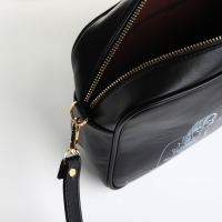 Сумка женская через плечо TEXTURA, маленького размера, цвет чёрный