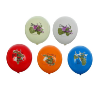 Шар латексный 14" &laquo;Черепашки-Ниндзя&raquo;, пастель, шёлк, 2 ст., набор 25 шт. МИКС