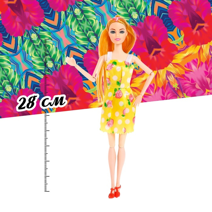 Кукла-модель шарнирная &laquo;Кэтти&raquo; с набором для создания одежды &laquo;Я модельер&raquo;, МИКС