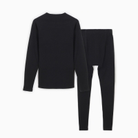 Термобельё мужское (джемпер, брюки) MINAKU цвет черный, размер 56