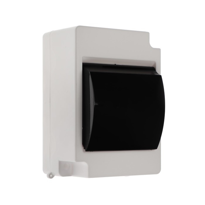 Щит Luazon Lighting ЩРН-П-4, на 4 модуля, IP30, с крышкой, навесной, пластик, цвет белый Щит Luazon Lighting ЩРН-П-4, на 4 модуля, IP30, с крышкой, навесной, пластик, цвет белый