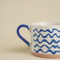 Кружка фарфоровая SL Home &laquo;Сканди&raquo;, 450 мл, цвет белый