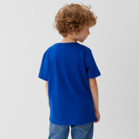 Футболка детская "Spidey" Человек-Паук, рост 122-128, синий