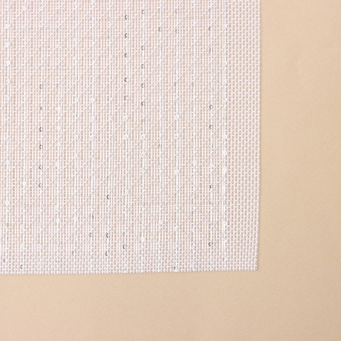 Салфетки сервировочные на стол Доляна, 4 шт, 45×30 см, ПВХ, цвет белый Салфетки сервировочные на стол Доляна, 4 шт, 45×30 см, ПВХ, цвет белый