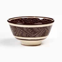 Пиала Риштанская керамика "Узоры", 9,5 см средняя, микс Пиала Риштанская керамика "Узоры", 9,5 см средняя, микс