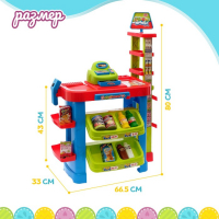 Игровой модуль &laquo;Торговая лавка&raquo; с тележкой и аксессуарами