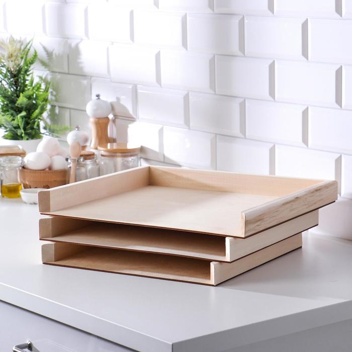 Набор досок для пельменей 3 шт Набор досок для пельменей 3 шт "Сердце, люблю пельмени" 40×30×4см, 30×30×4см, 30×21×4см