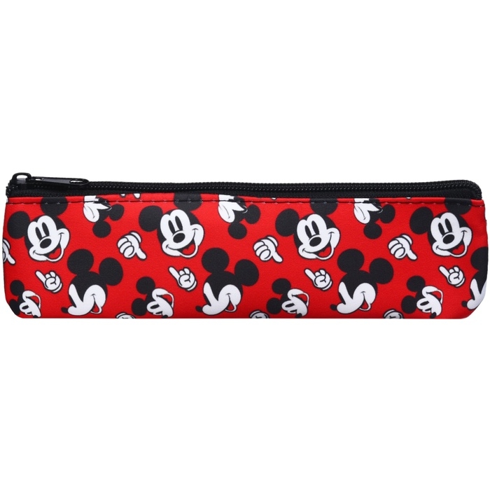 Пенал мягкий, 1 отделение, 55х200 мм, с резинкой, Микки Маус Пенал мягкий, 1 отделение, 55х200 мм, с резинкой, Микки Маус