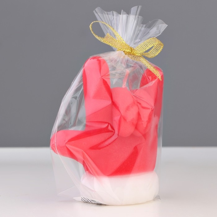 Свеча декоративная Свеча декоративная "Новогодний привет",6х5х9,5 см