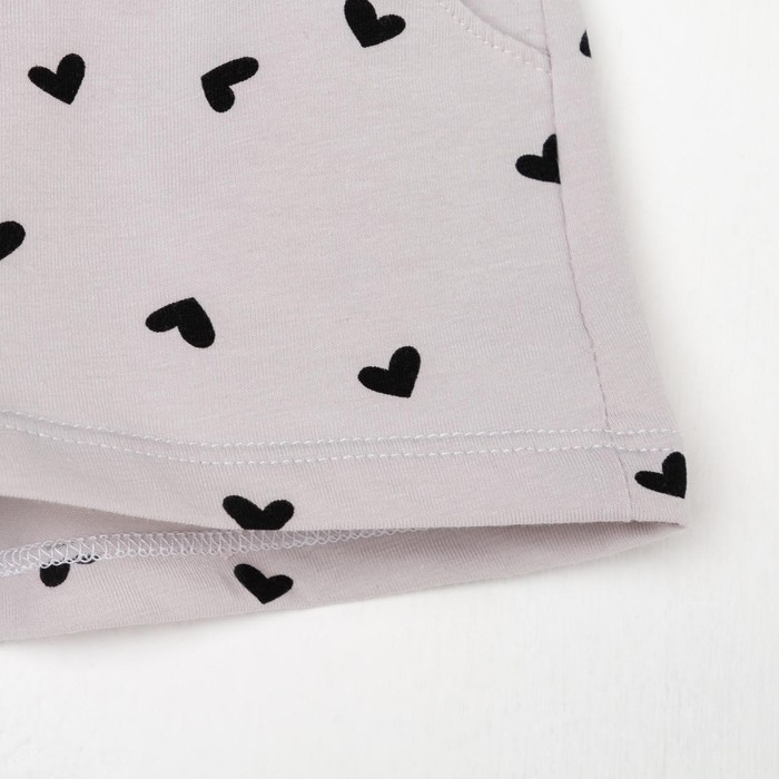 Шорты для девочки с рюшей KAFTAN "Unicorn", размер 32 (110-116)