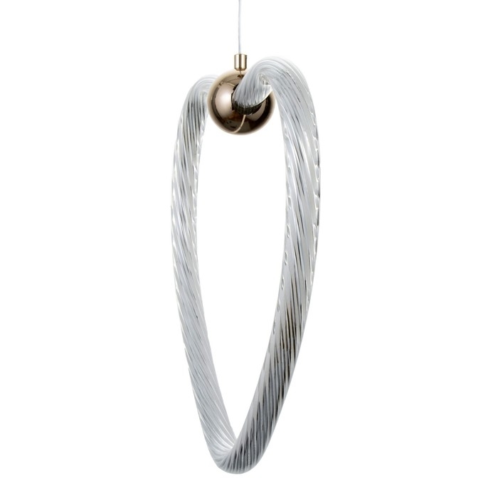 Светильник BayerLux Светильник BayerLux "Сердце" LED 36Вт золото 46х6х35-120 см