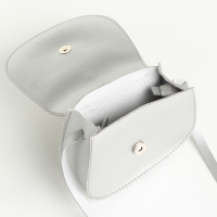 Сумка детская для девочки на клапане «Выбражулька», цвет серебряный Сумка детская для девочки на клапане «Выбражулька», цвет серебряный