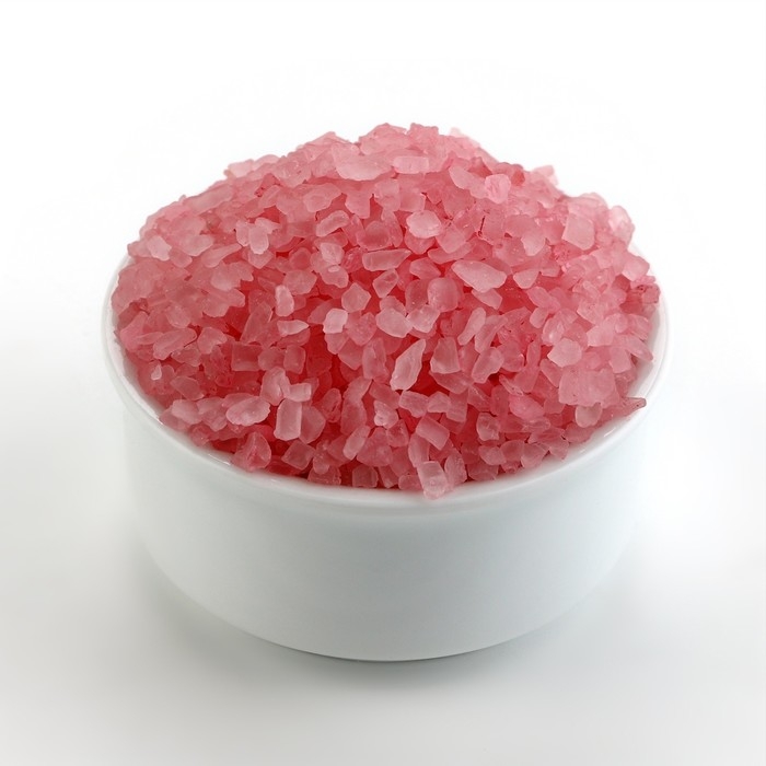 Соль для ванны, 200 г, аромат малины, BEAUTY FOOD