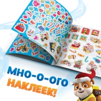 Новый год! Альбом наклеек «250 наклеек», 21 × 21 см, 8 стр., Щенячий патруль Новый год! Альбом наклеек «250 наклеек», 21 × 21 см, 8 стр., Щенячий патруль
