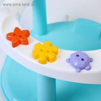 Стульчик для купания на присосках, цвет голубой