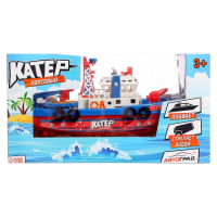 Катер &laquo;Городская Гавань&raquo;, плавает, стреляет водой, работает от батареек