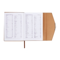 Органайзер на кольцах, А5, 140л, клетка, обл.кожзам, Стиль, коричневый Органайзер на кольцах, А5, 140л, клетка, обл.кожзам, Стиль, коричневый