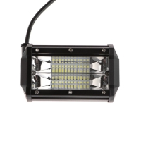 Светодиодная балка, 13,2 см, 9-32 В, 72 Вт, 1700 Лм, провод 40 см, свет белый Светодиодная балка, 13,2 см, 9-32 В, 72 Вт, 1700 Лм, провод 40 см, свет белый