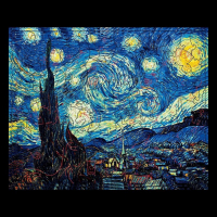 Пазл деревянный фигурный. Винсент Ван Гог «Звёздная ночь», 126 элементов Пазл деревянный фигурный. Винсент Ван Гог «Звёздная ночь», 126 элементов