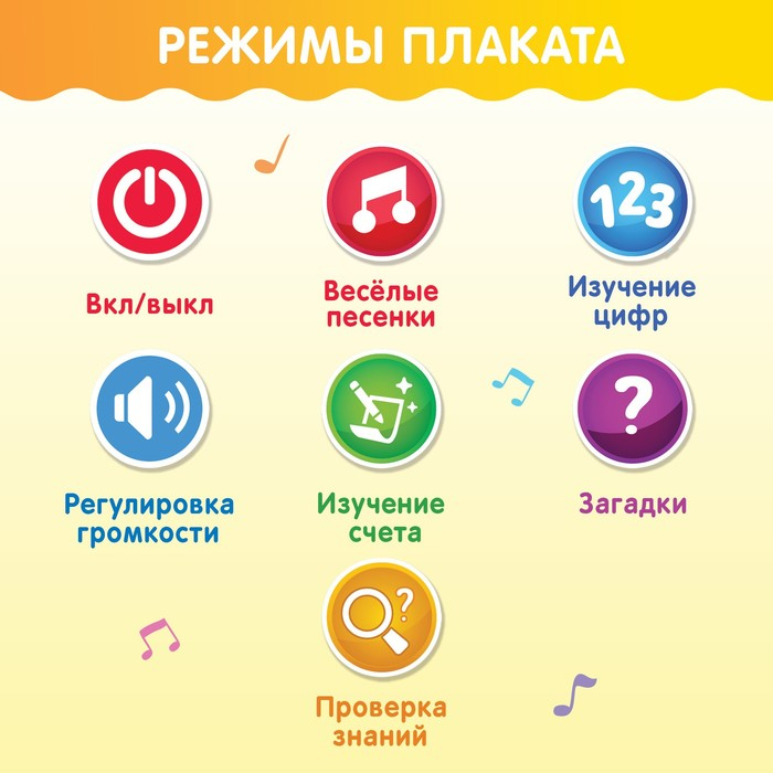 Обучающий плакат &laquo;Весёлый счёт&raquo;