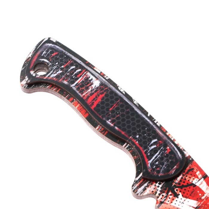 Деревянное оружие, детское сувенирное «Паук», нож мачете, 43 х 6,7 см Деревянное оружие, детское сувенирное «Паук», нож мачете, 43 х 6,7 см