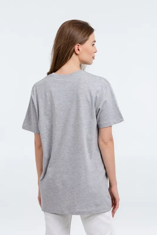 Футболка &laquo;Жар-птица&raquo;, серый меланж, размер S