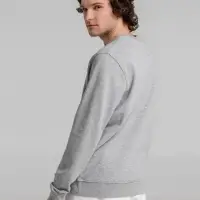 Свитшот унисекс BNC Inspire (Organic), серый меланж, размер S