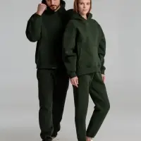 Худи Kulonga Oversize, темно-зеленый хаки, размер ХS/S