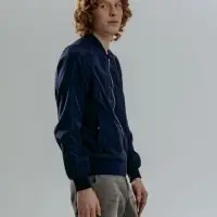 Бомбер Wigton, темно-синий, размер L