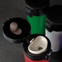 Термостакан с ситечком No Leak Infuser, белый