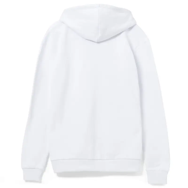 Толстовка на молнии с капюшоном Siverga Heavy 2.0, белая, размер S