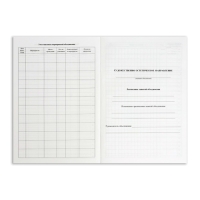 Журнал учета внеурочной деятельности в образовательной организации А4, 32 листа