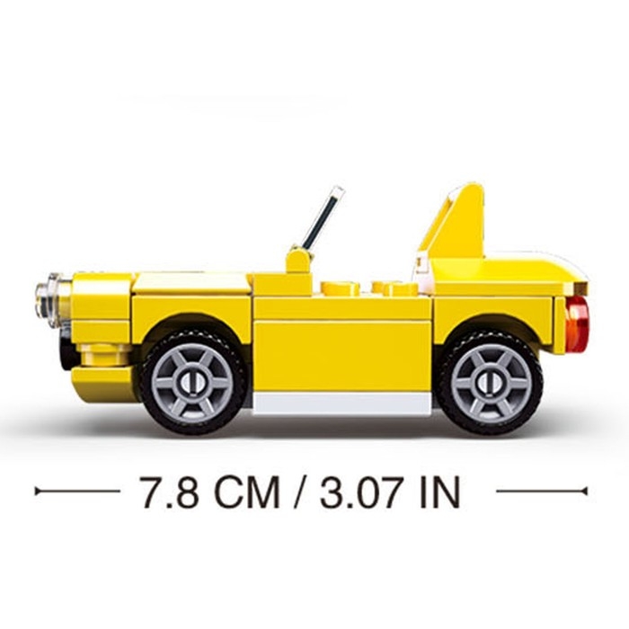 Конструктор &laquo;Тачки&raquo;, 4 вида МИКС