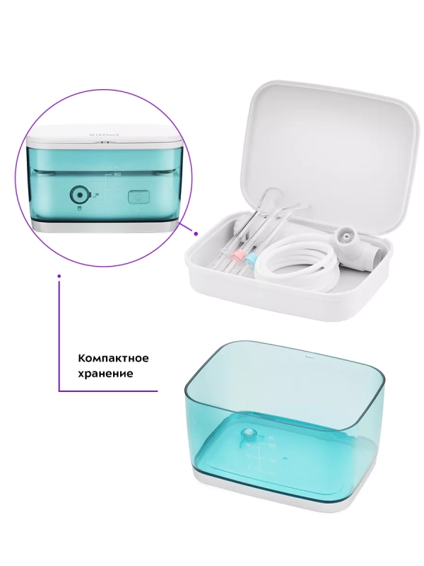 Ирригатор для зубов стационарный КТ-2907 - 5 Вт Ирригатор для зубов стационарный КТ-2907 - 5 Вт