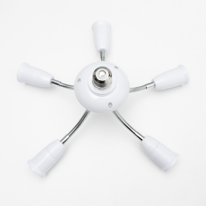 Светильник Светильник "Синди пента" Е27/(5хЕ27) 15Вт белый 8х8х22см BayerLux