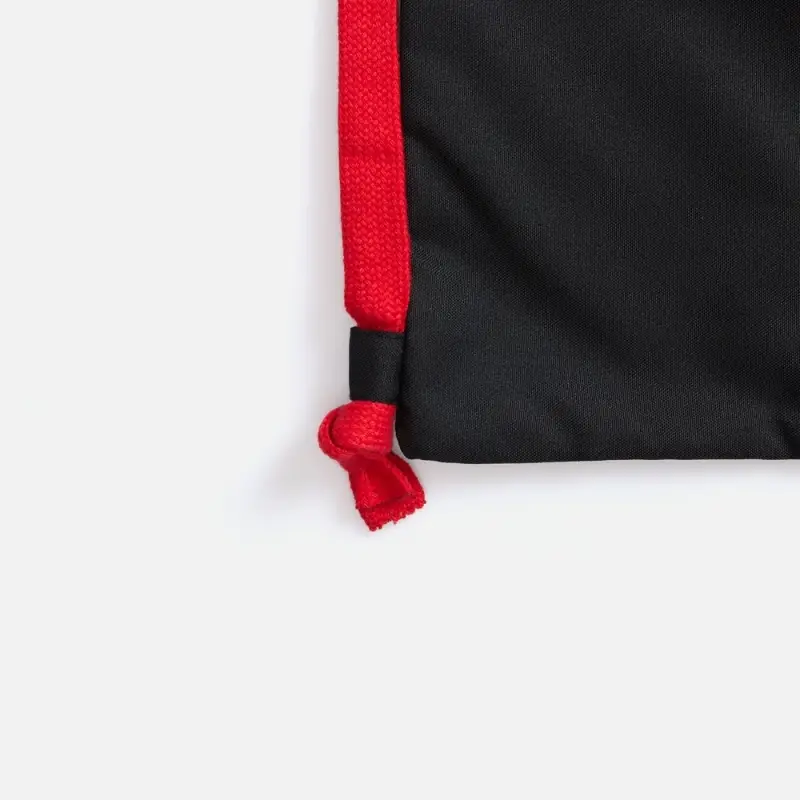 Рюкзак B3, черный с красными лямками