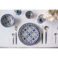 Салатник керамический Доляна &laquo;Дайра&raquo;, 680 мл, d=16 см, цвет серый