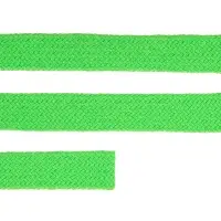 Плоский шнур Cord M, зеленый неон, 60 см